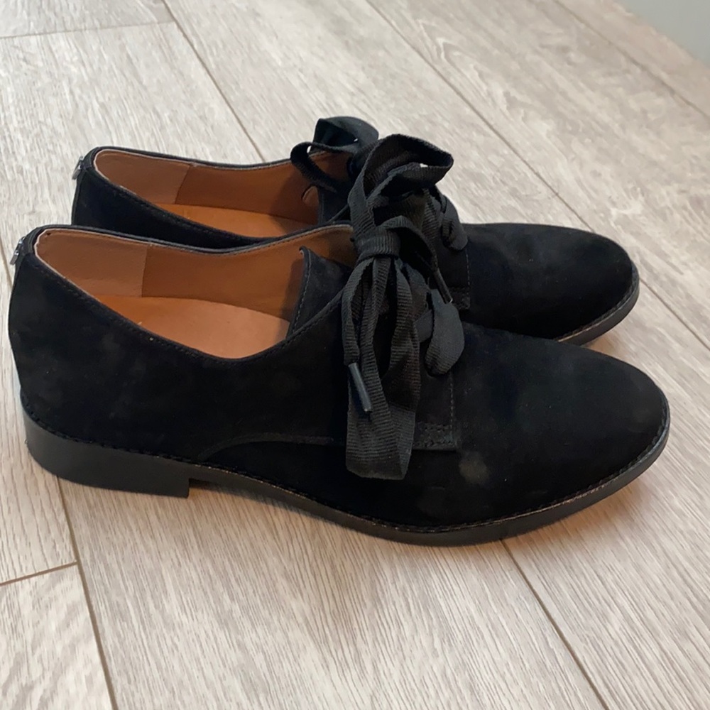 Suede Vionic Oxfords